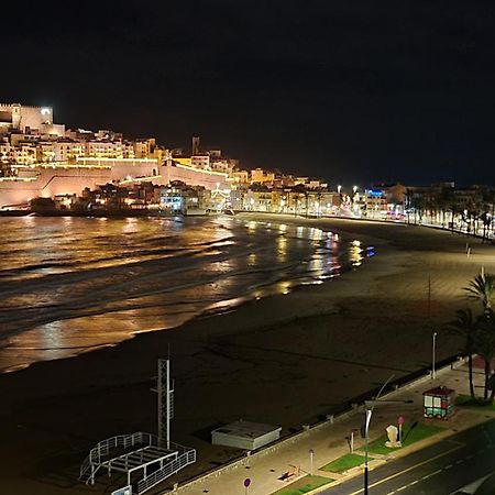 Apartamento Loft Primera Linea De Playa, Vistas Altas Mar Y Castillo Peñíscola Kültér fotó