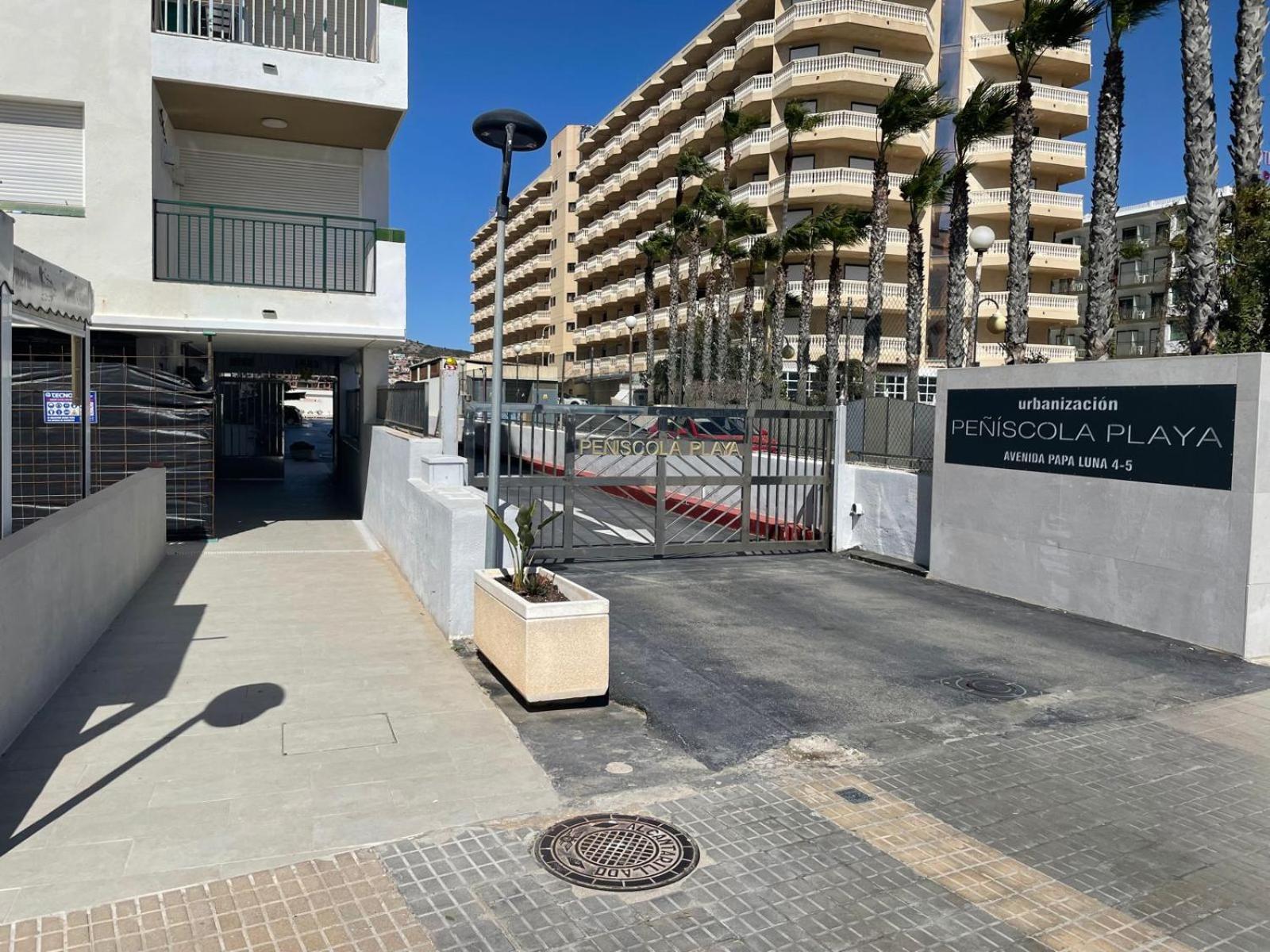 Apartamento Loft Primera Linea De Playa, Vistas Altas Mar Y Castillo Peñíscola Kültér fotó